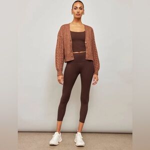 CARBON38 Cable Knit Cardigan